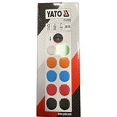 Yato Γυαλιστικά Αλοιφαδόρου Σετ 12Τμχ Φ150/Μ14 YT-47932